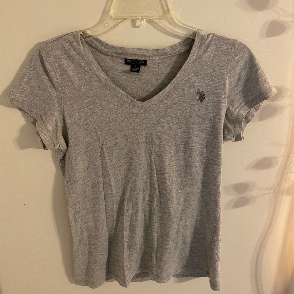 polo ralph lauren grey shirt